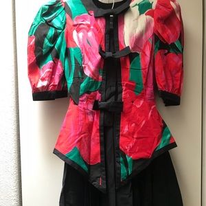 Dressy Floral skirt suit